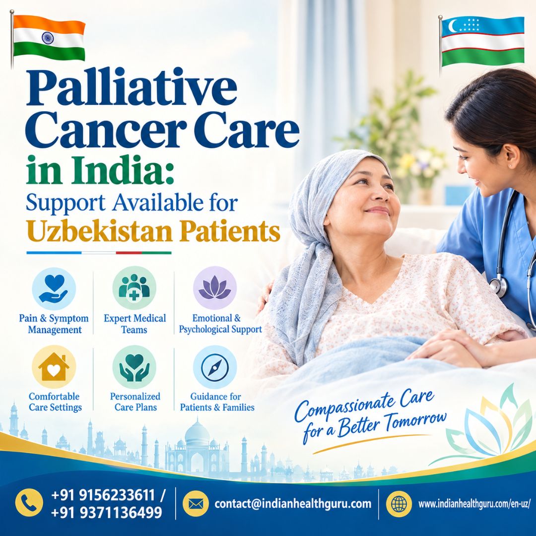 Palliative cancer surgeons in India for Uzbekistan patients